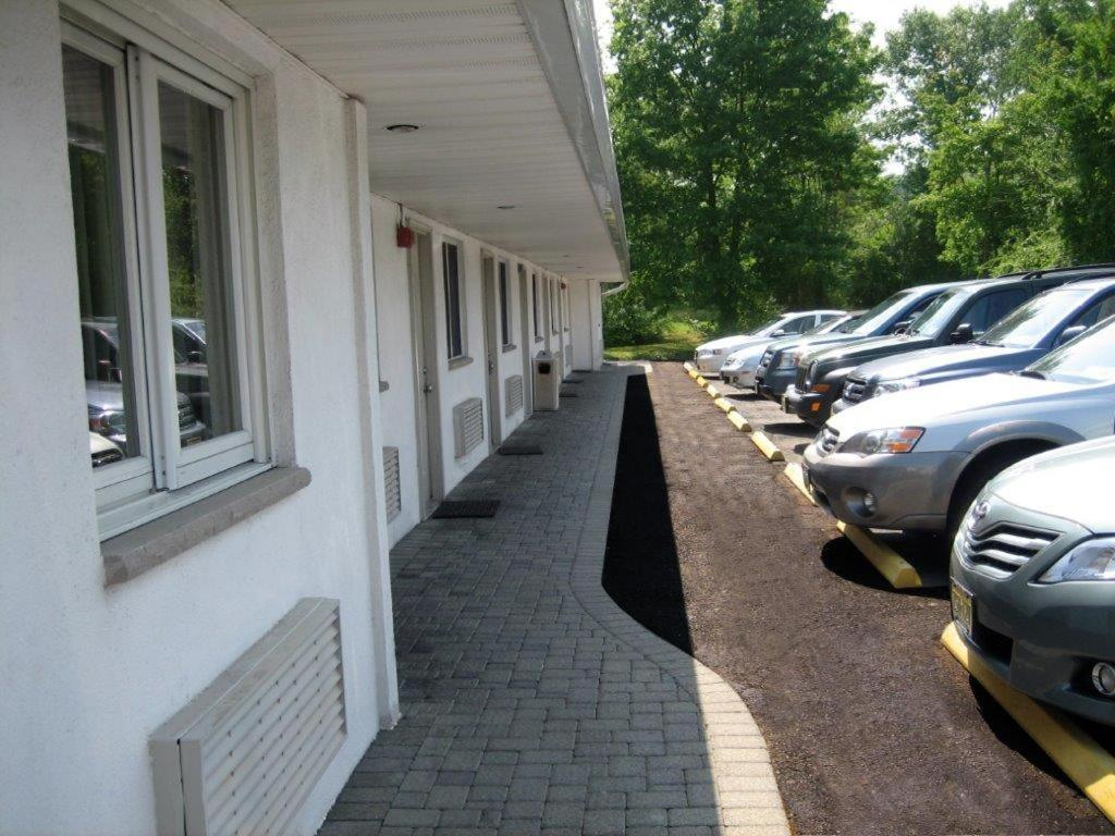 On-site parking area at Fair Motel Upper Saddle River NJ